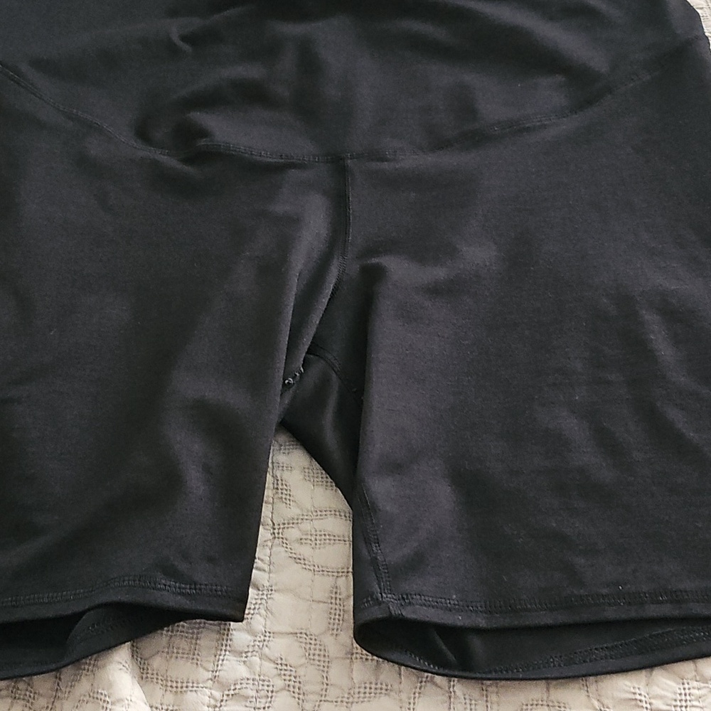 Maurices XL Maternity Black Bike Shorts - Picture 4 of 4